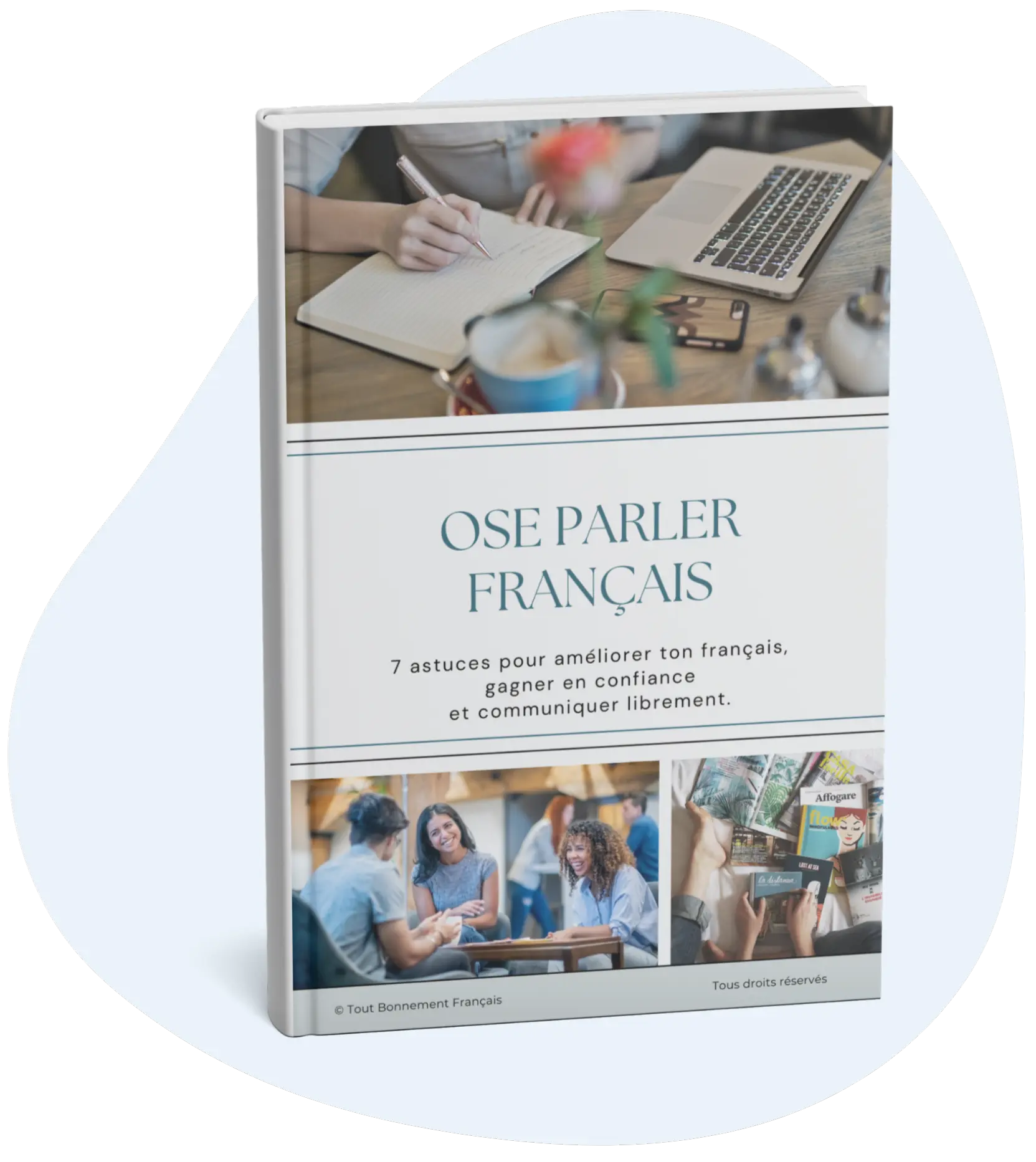 Couverture du guide gratuit « Ose parler français »